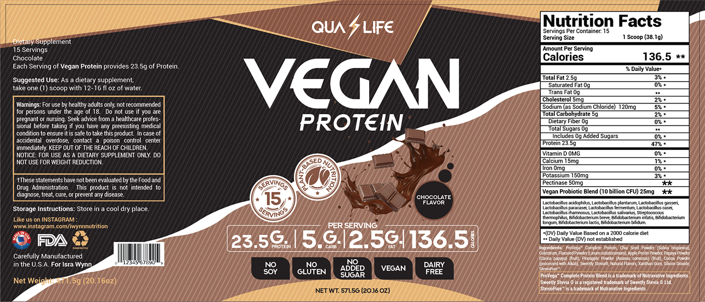 Chocolate Vegan Protein